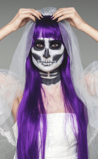 The Hottest Female Halloween Costumes Purple Hair To Copy This