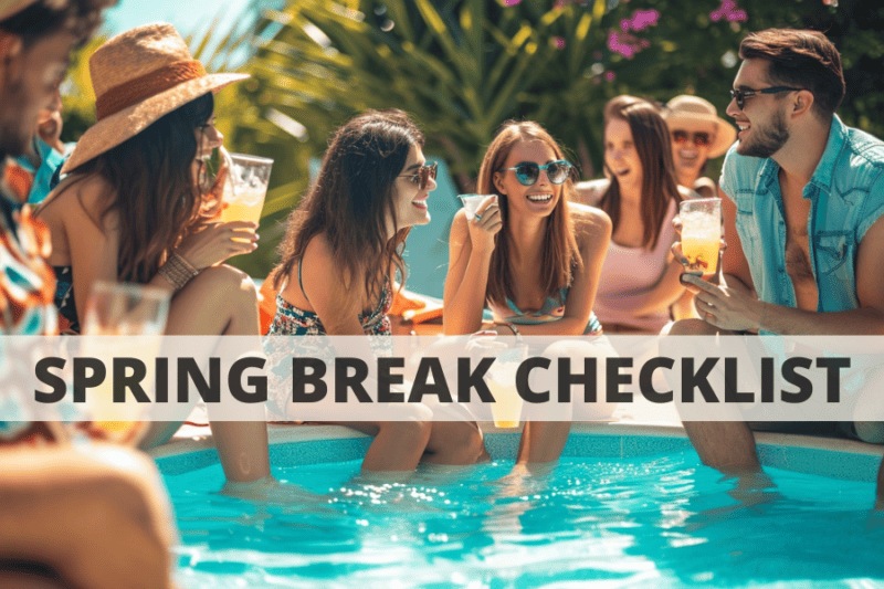 11 Best Spring Break Checklist Essentials You Don't Want To Forget ...