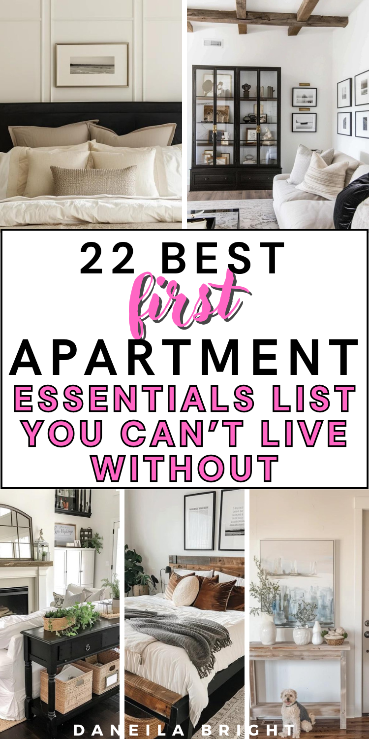 The Insanely Good 1st Apartment Essentials List You Didn't Know You ...