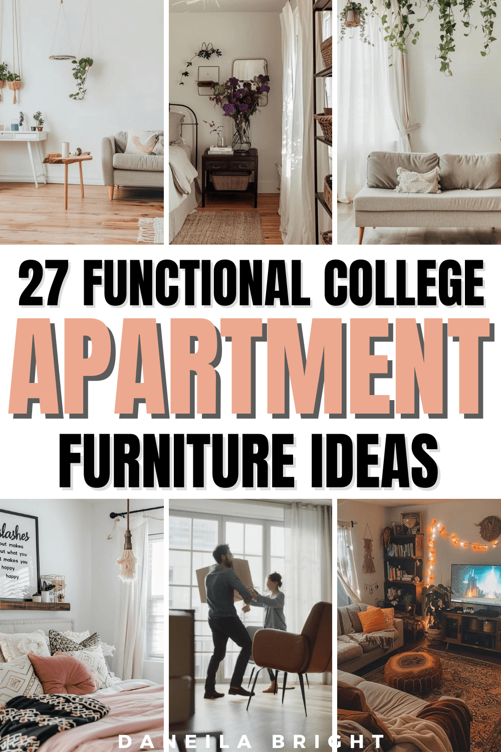 College apartment furniture - Daneila Bright