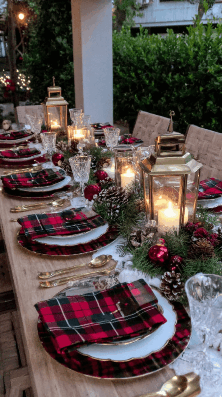 center table christmas decor