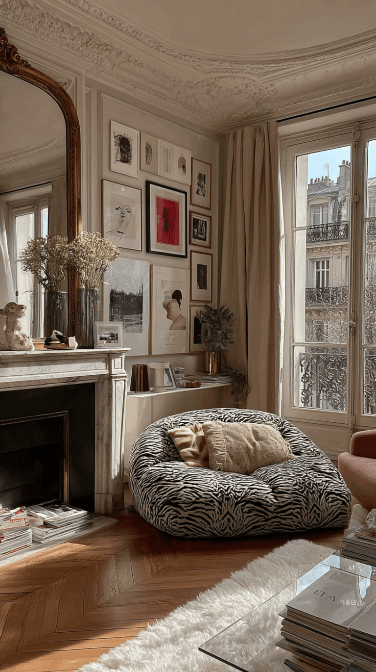 french studio apartment
