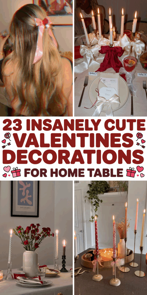 valentines decorations for home table