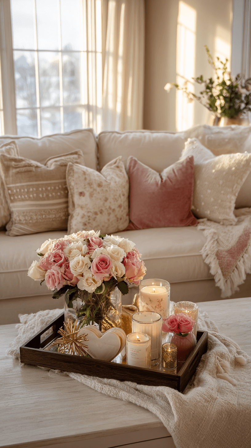 23 Valentines Home Decor Living Rooms Ideas That Feel Cozy and Romantic ...