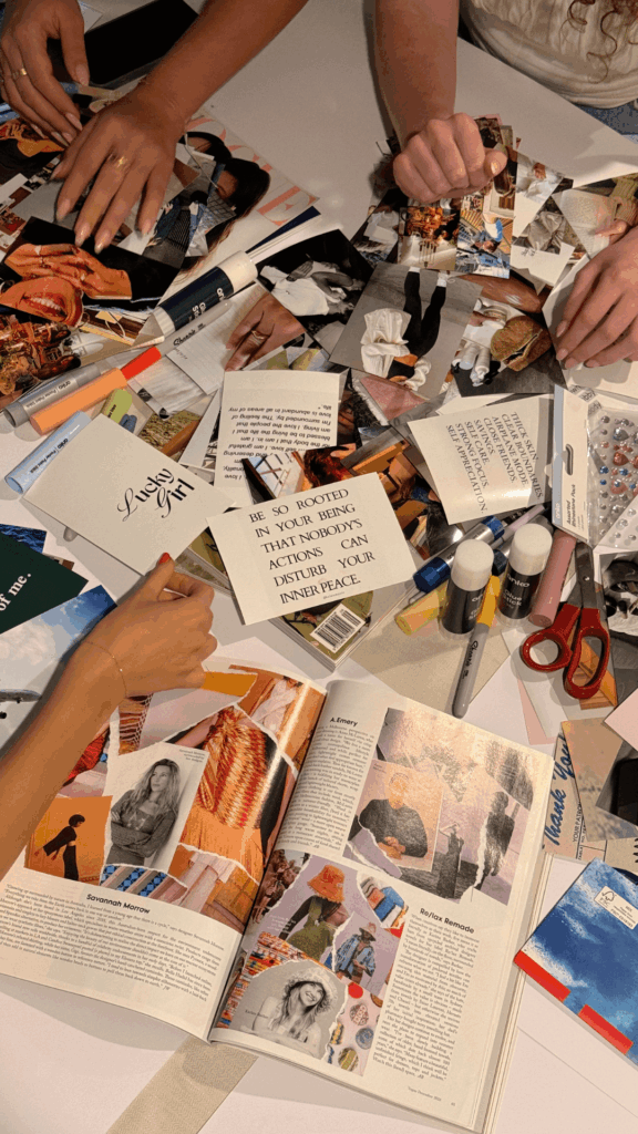 vision board night ideas