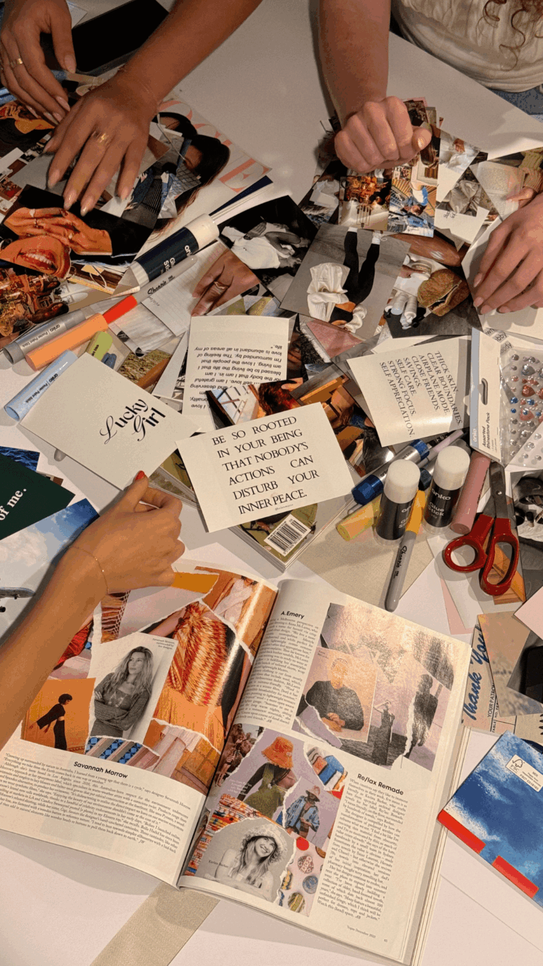 vision board night ideas