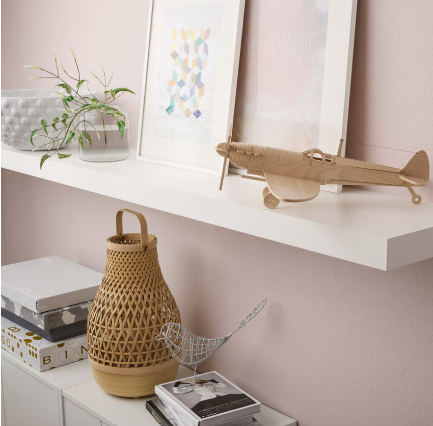 LACK Wall shelf, white, 74 3/4x10 1/4" - IKEA