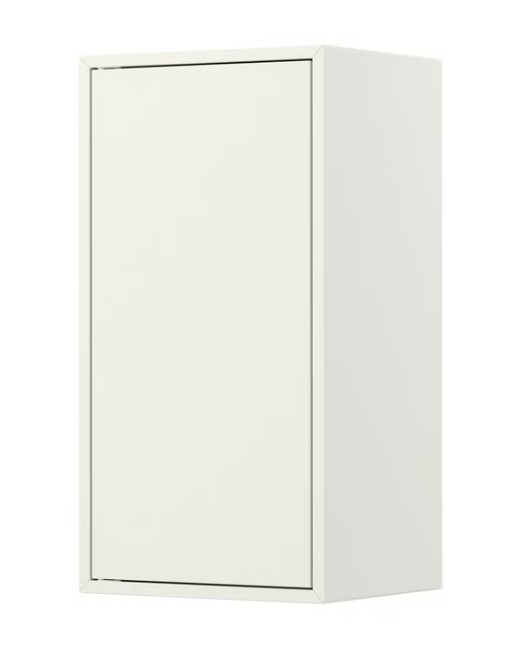 EKET cabinet with door and shelf, white, 133/4x133/4x271/2" - IKEA