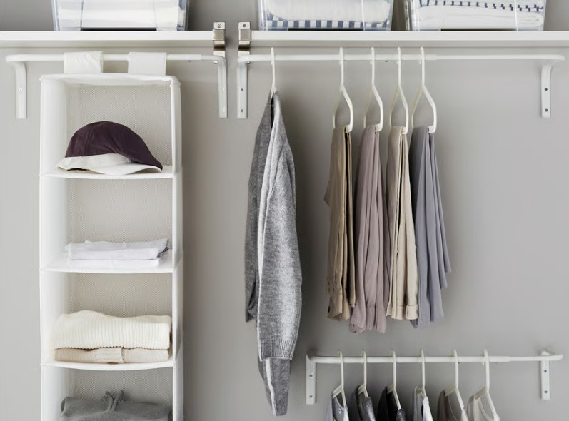 MULIG Clothes bar, white - IKEA
