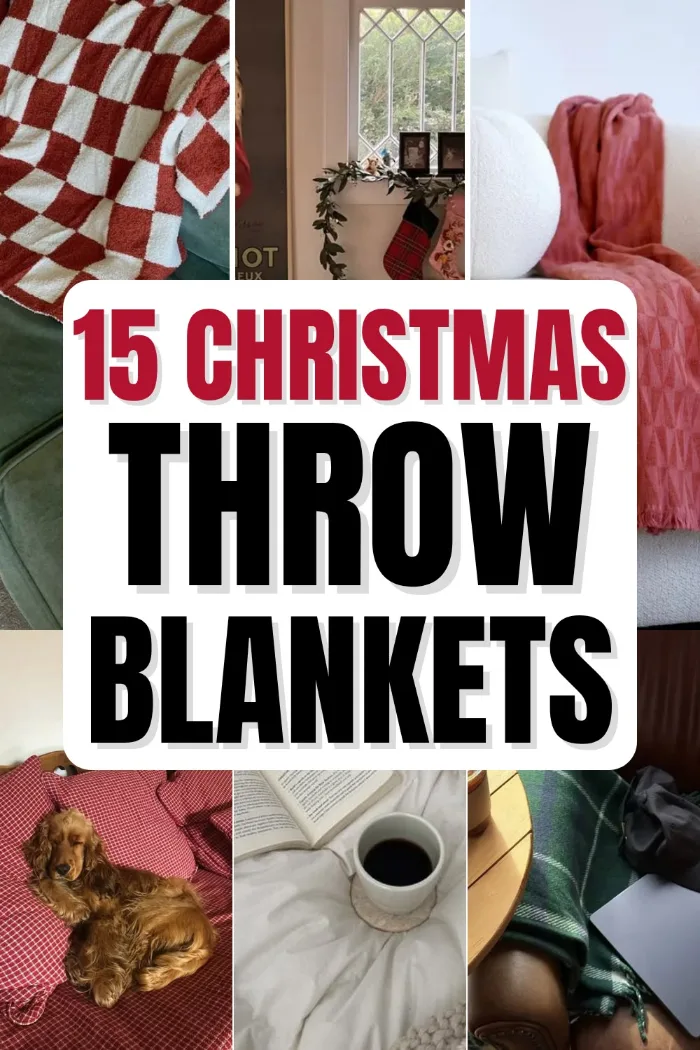 christmas throw blanket