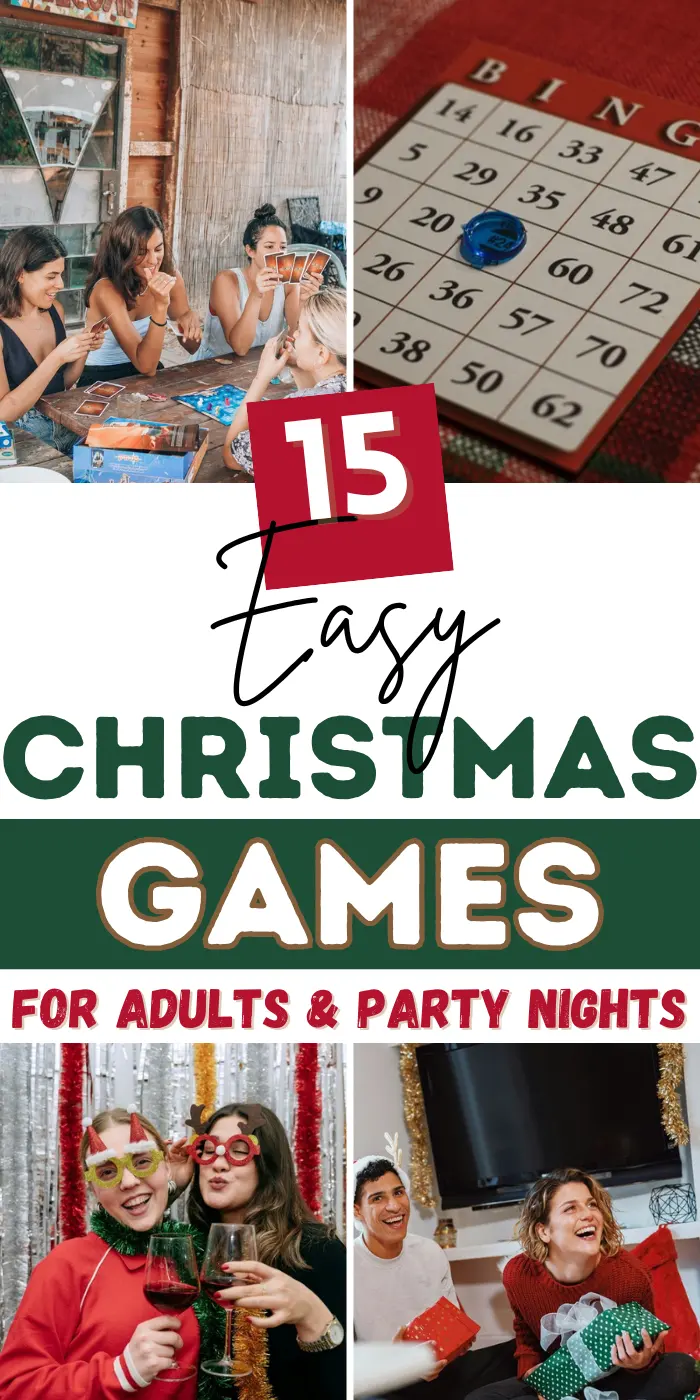 easy christmas games for adults