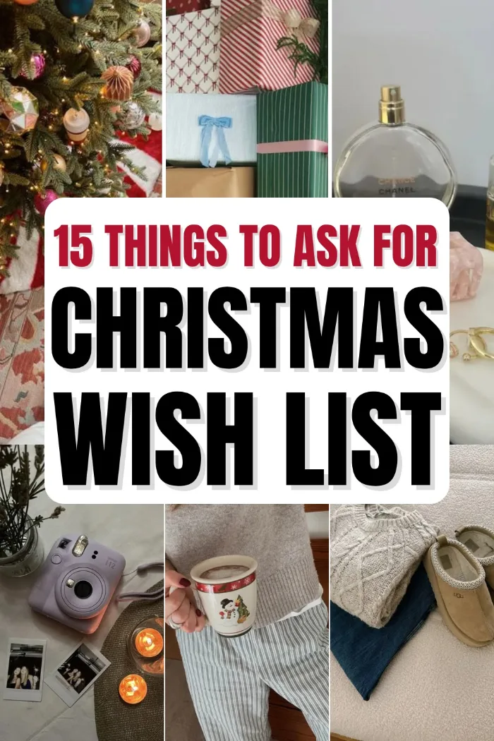 things to ask for christmas wish list